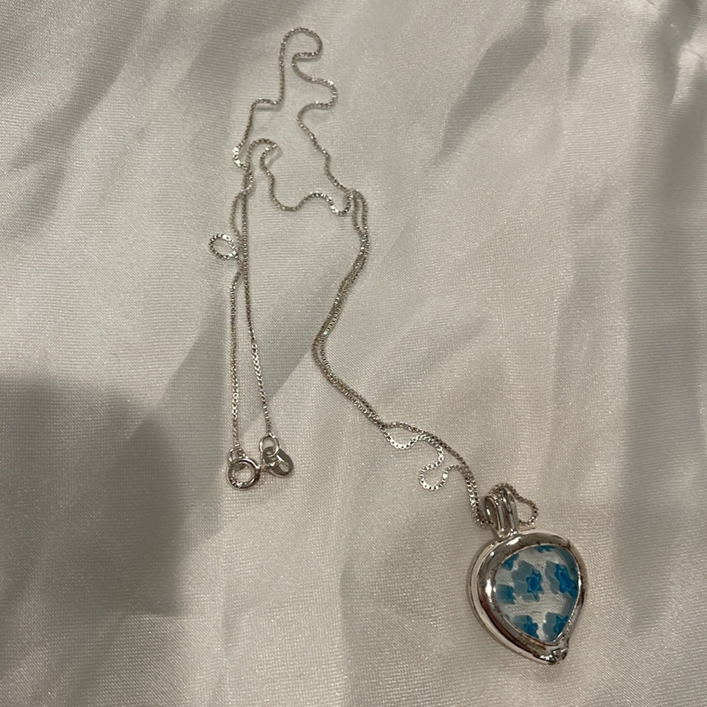 925 Silver Sterling Interchangeable Necklace - image 4